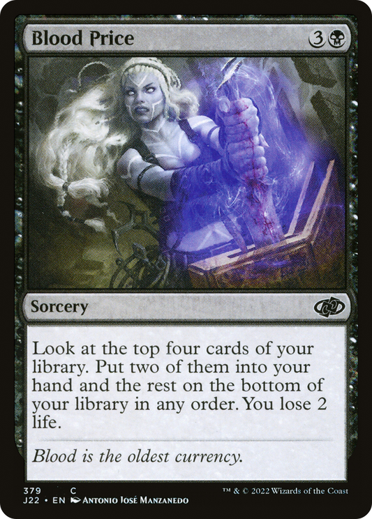 Blood Price (J22-379) - Jumpstart 2022 - Premium MTG Single from Wizards of the Coast - Just $0.25! Shop now at Game Crave Tournament Store