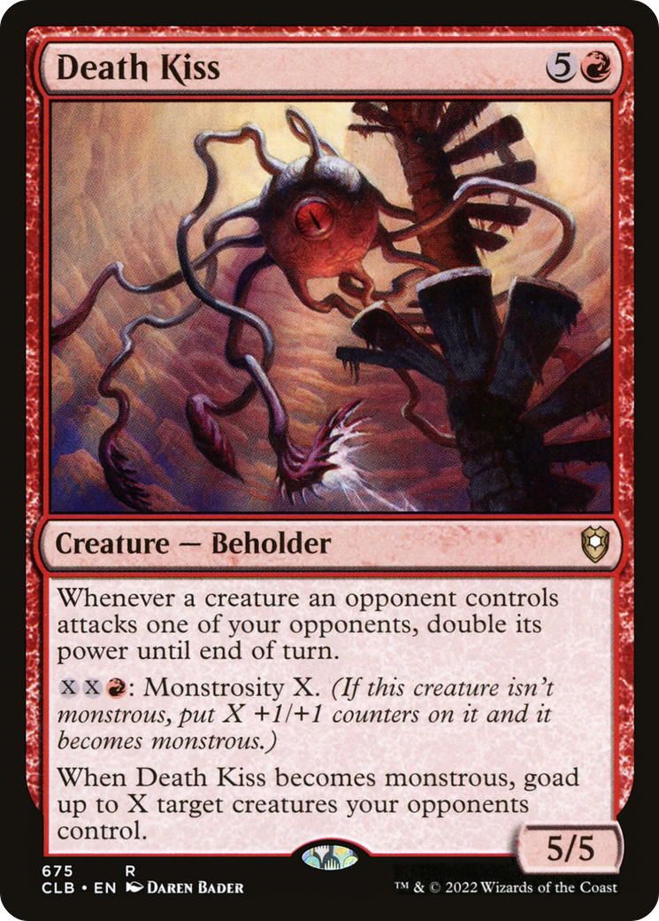 Death Kiss (CLB-675) - Commander Legends: Battle for Baldur's Gate - Premium MTG Single from Wizards of the Coast - Just $2.46! Shop now at Game Crave Tournament Store