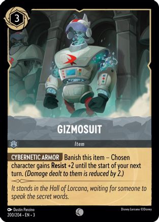 Gizmosuit (200/204) - Into the Inklands - Premium Lorcana Single from Into the Inklands - Just $0.25! Shop now at Game Crave Tournament Store