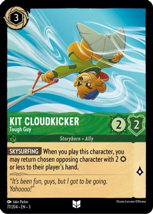 Kit Cloudkicker - Tough Guy (77/204) - Into the Inklands Cold Foil - Premium Lorcana Single from Into the Inklands - Just $0.38! Shop now at Game Crave Tournament Store