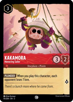 Kakamora - Menacing Sailor (111/204) - Into the Inklands - Premium Lorcana Single from Into the Inklands - Just $0.25! Shop now at Game Crave Tournament Store