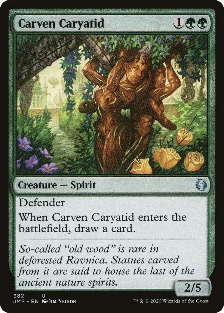 Carven Caryatid (JMP-382) - Jumpstart - Premium MTG Single from Wizards of the Coast - Just $0.08! Shop now at Game Crave Tournament Store