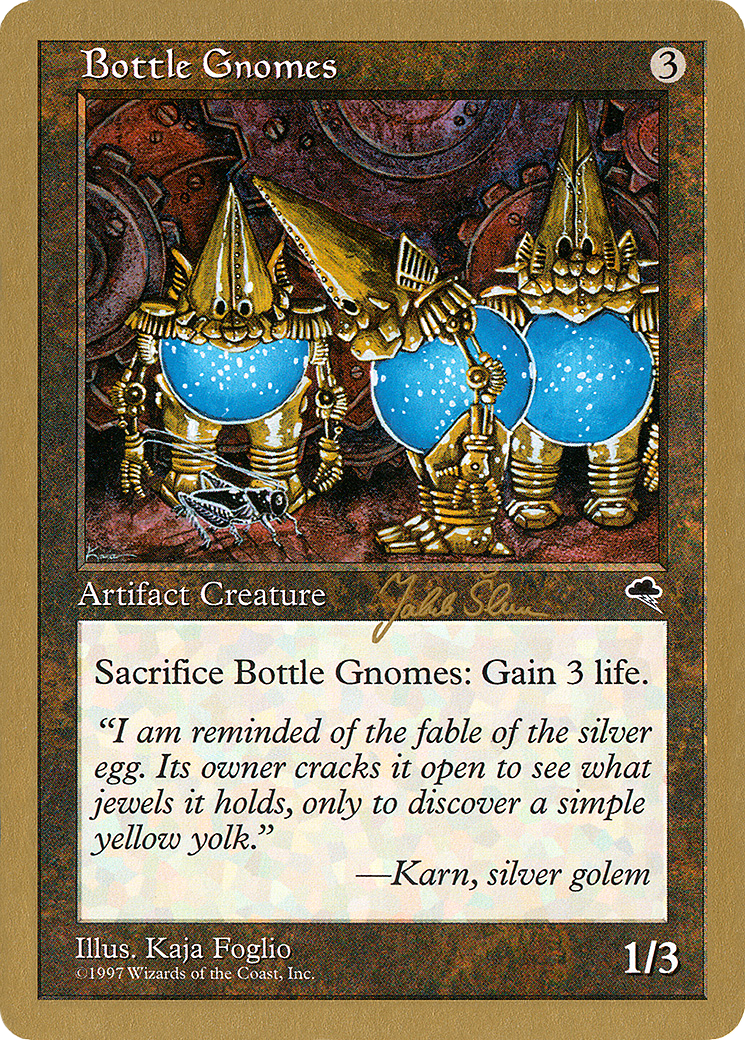 Bottle Gnomes (WC99-JS278) - World Championship Decks 1999 - Premium MTG Single from Wizards of the Coast - Just $0.15! Shop now at Game Crave Tournament Store