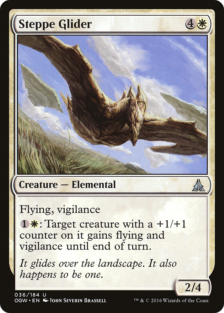Steppe Glider (OGW-036) - Oath of the Gatewatch - Premium MTG Single from Wizards of the Coast - Just $0.08! Shop now at Game Crave Tournament Store