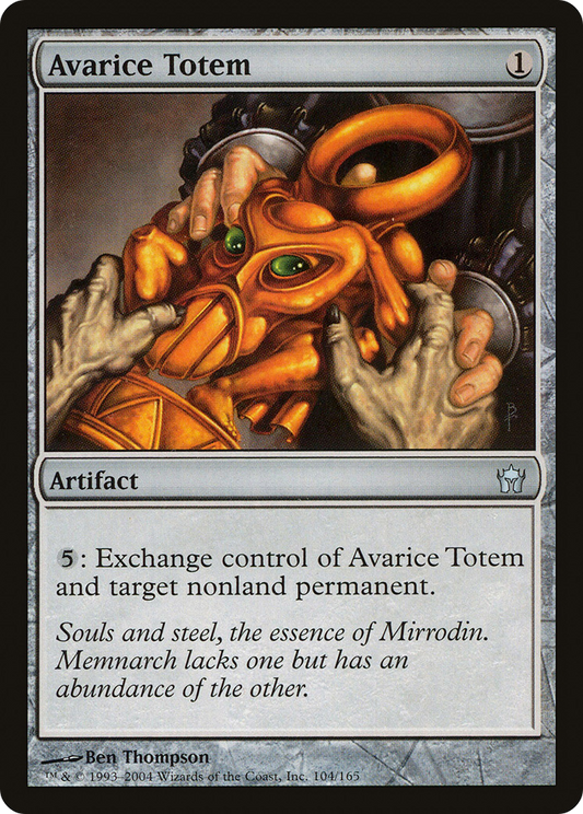 Avarice Totem (5DN-104) - Fifth Dawn - Premium MTG Single from Wizards of the Coast - Just $0.26! Shop now at Game Crave Tournament Store