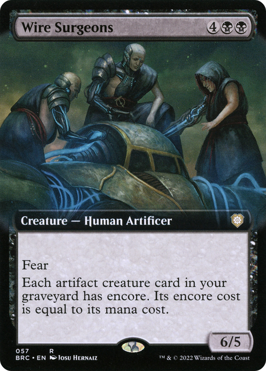 Wire Surgeons (BRC-057) - The Brothers' War Commander: (Extended Art) - Premium MTG Single from Wizards of the Coast - Just $0.25! Shop now at Game Crave Tournament Store