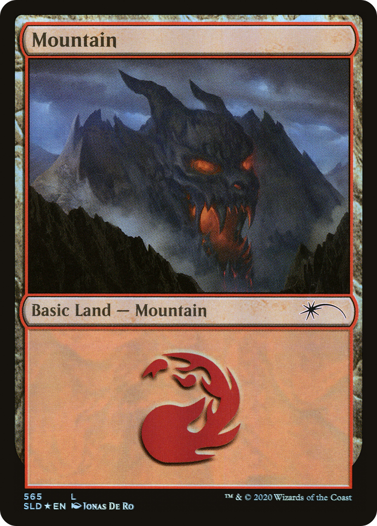 Mountain (SLD-565) - Secret Lair Drop Foil - Premium MTG Single from Wizards of the Coast - Just $0.48! Shop now at Game Crave Tournament Store