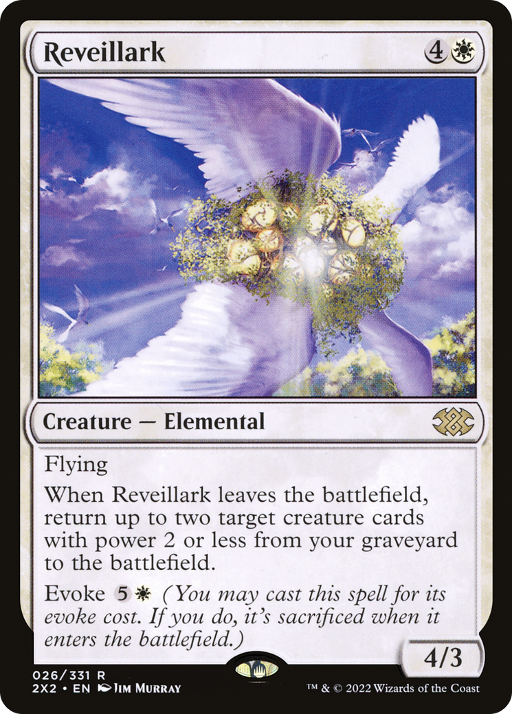Reveillark (2X2-026) - Double Masters 2022 Foil - Premium MTG Single from Wizards of the Coast - Just $0.32! Shop now at Game Crave Tournament Store