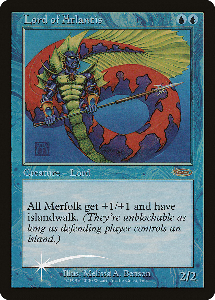 Lord of Atlantis (PSUS-003) - Junior Super Series Foil - Premium MTG Single from Wizards of the Coast - Just $24.38! Shop now at Game Crave Tournament Store