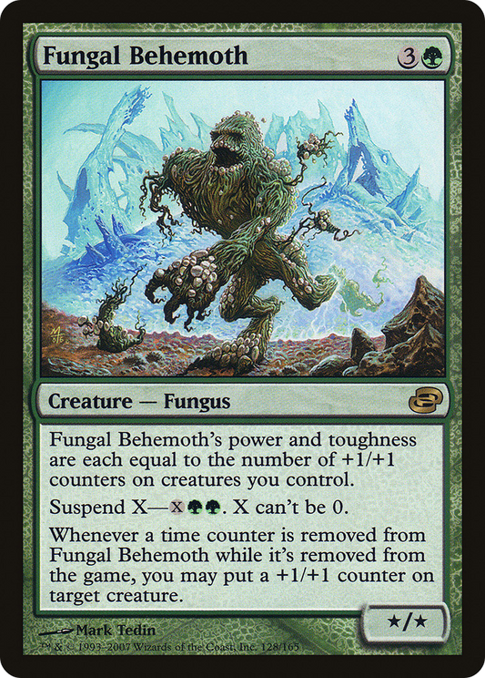 Fungal Behemoth (PLC-128) - Planar Chaos - Premium MTG Single from Wizards of the Coast - Just $0.16! Shop now at Game Crave Tournament Store