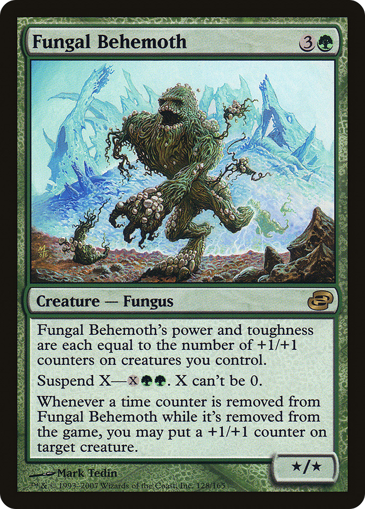 Fungal Behemoth (PLC-128) - Planar Chaos Foil - Premium MTG Single from Wizards of the Coast - Just $0.88! Shop now at Game Crave Tournament Store