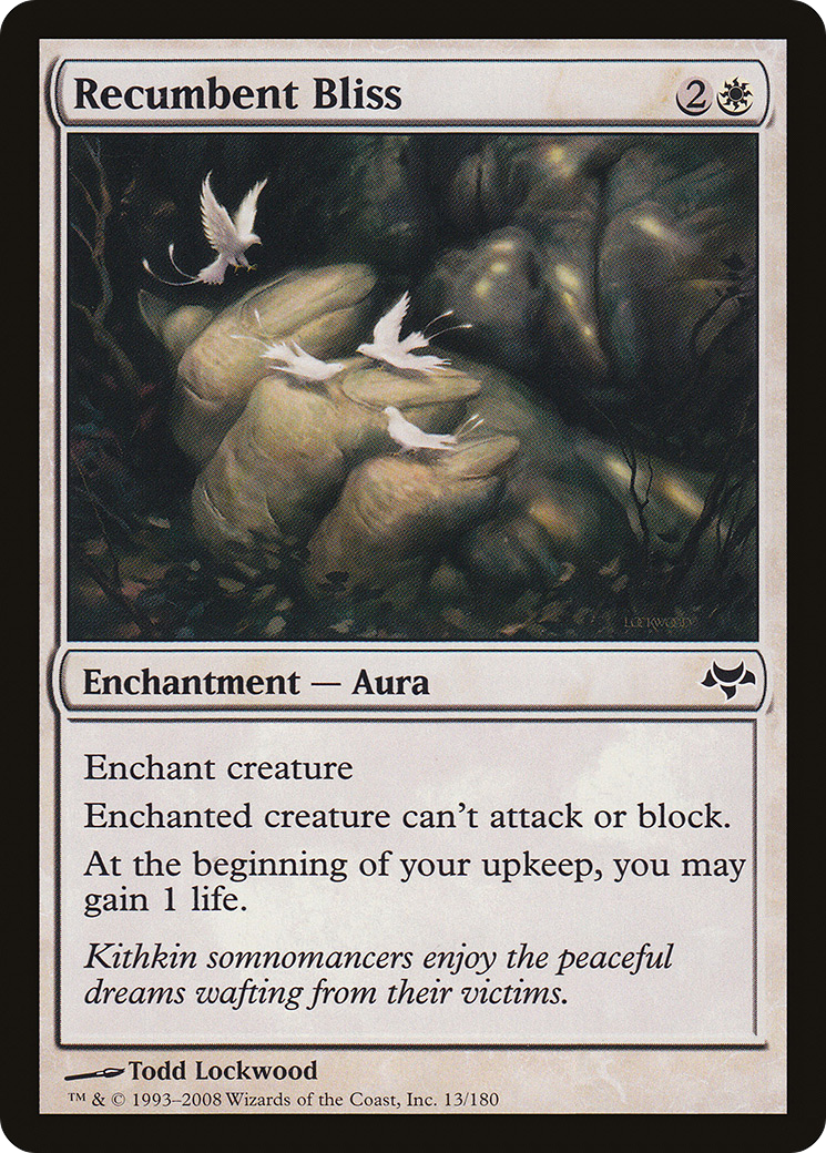 Recumbent Bliss (EVE-013) - Eventide - Premium MTG Single from Wizards of the Coast - Just $0.08! Shop now at Game Crave Tournament Store
