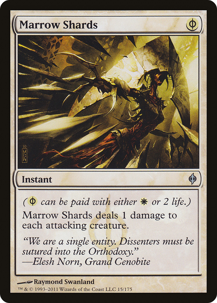 Marrow Shards (NPH-015) - New Phyrexia - Premium MTG Single from Wizards of the Coast - Just $0.08! Shop now at Game Crave Tournament Store