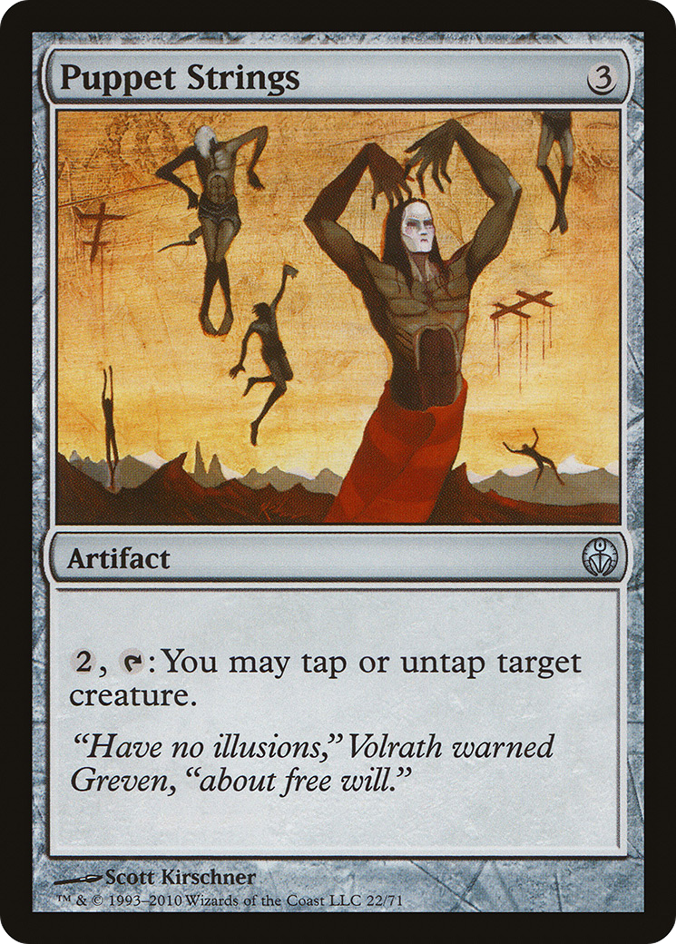 Puppet Strings (DDE-022) - Duel Decks: Phyrexia vs. the Coalition - Premium MTG Single from Wizards of the Coast - Just $0.96! Shop now at Game Crave Tournament Store