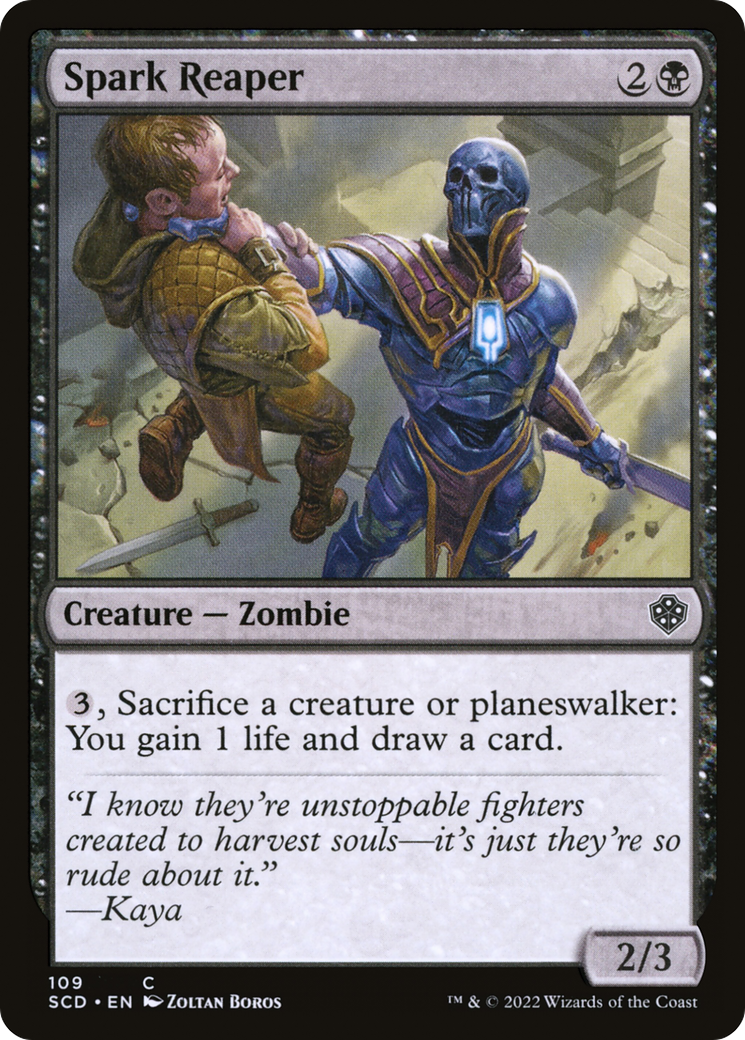 Spark Reaper (SCD-109) - Starter Commander Decks - Premium MTG Single from Wizards of the Coast - Just $0.08! Shop now at Game Crave Tournament Store