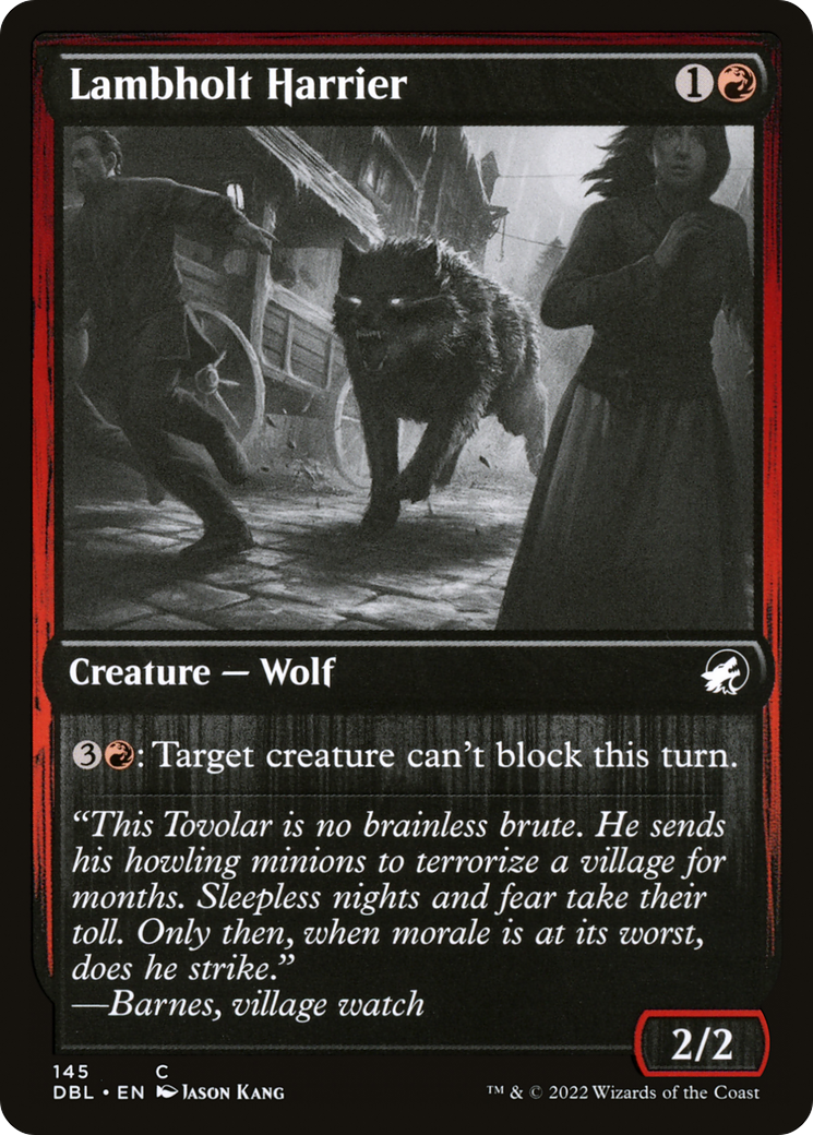 Lambholt Harrier (DBL-145) - Innistrad: Double Feature - Premium MTG Single from Wizards of the Coast - Just $0.08! Shop now at Game Crave Tournament Store