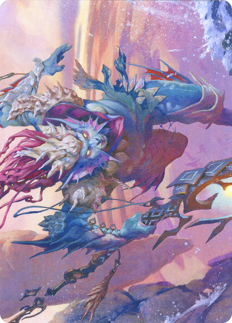 Umara Wizard // Umara Wizard (AZNR-052) - Zendikar Rising Art Series (Borderless) - Premium MTG Single from Wizards of the Coast - Just $0! Shop now at Game Crave Tournament Store