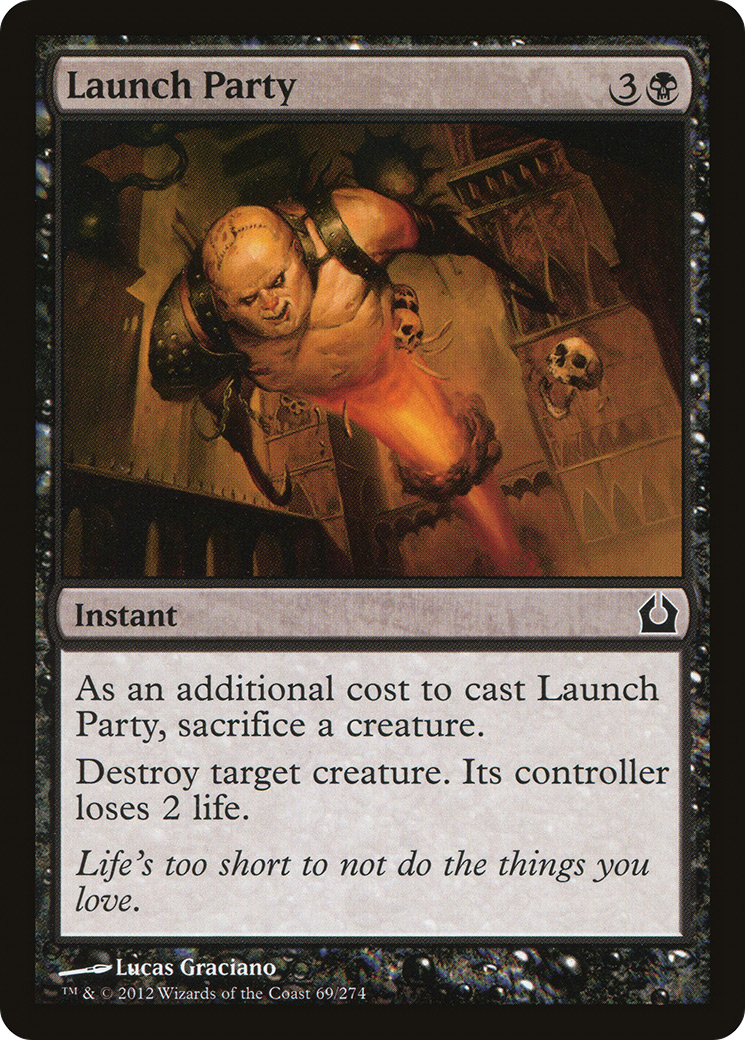 Launch Party (RTR-069) - Return to Ravnica - Premium MTG Single from Wizards of the Coast - Just $0.25! Shop now at Game Crave Tournament Store