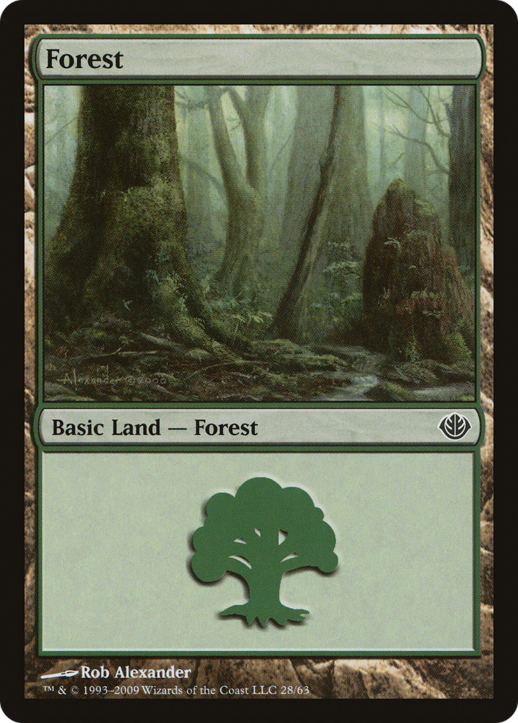 Forest (DDD-028) - Duel Decks: Garruk vs. Liliana - Premium MTG Single from Wizards of the Coast - Just $0.25! Shop now at Game Crave Tournament Store