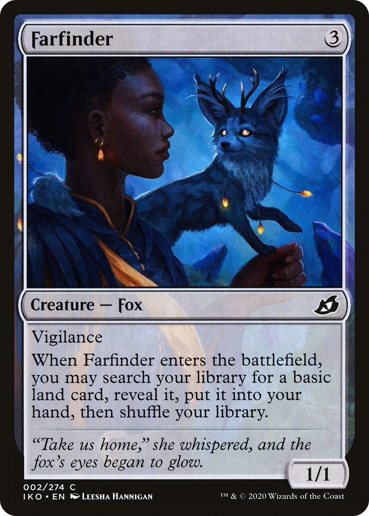 Farfinder (IKO-002) - Ikoria: Lair of Behemoths Foil - Premium MTG Single from Wizards of the Coast - Just $0.25! Shop now at Game Crave Tournament Store