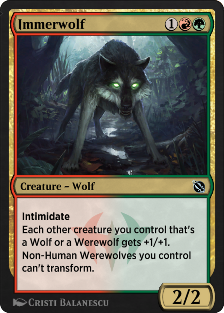 Immerwolf (SIS-065) - Shadows of the Past - Premium MTG Single from Wizards of the Coast - Just $0! Shop now at Game Crave Tournament Store