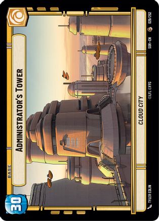 Administrator's Tower (29) - Spark of Rebellion - Premium Star Wars: Unlimited Single from Spark of Rebellion - Just $0.25! Shop now at Game Crave Tournament Store