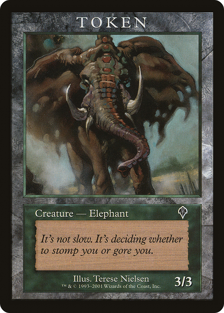 Elephant (MPR-003) - Magic Player Rewards 2001 - Premium MTG Single from Wizards of the Coast - Just $7.91! Shop now at Game Crave Tournament Store