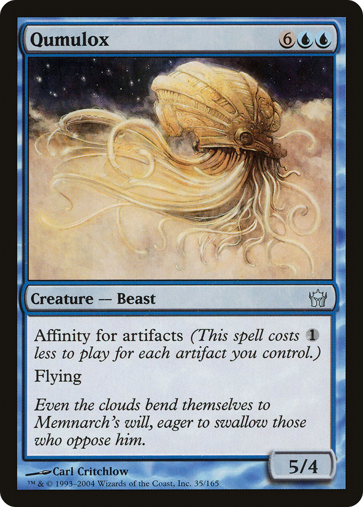 Qumulox (5DN-035) - Fifth Dawn - Premium MTG Single from Wizards of the Coast - Just $0.08! Shop now at Game Crave Tournament Store
