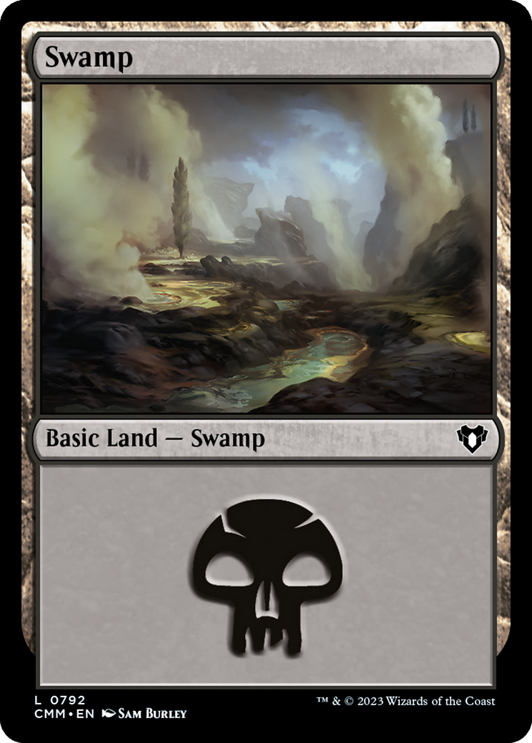 Swamp (CMM-792) - Commander Masters - Premium MTG Single from Wizards of the Coast - Just $0.08! Shop now at Game Crave Tournament Store