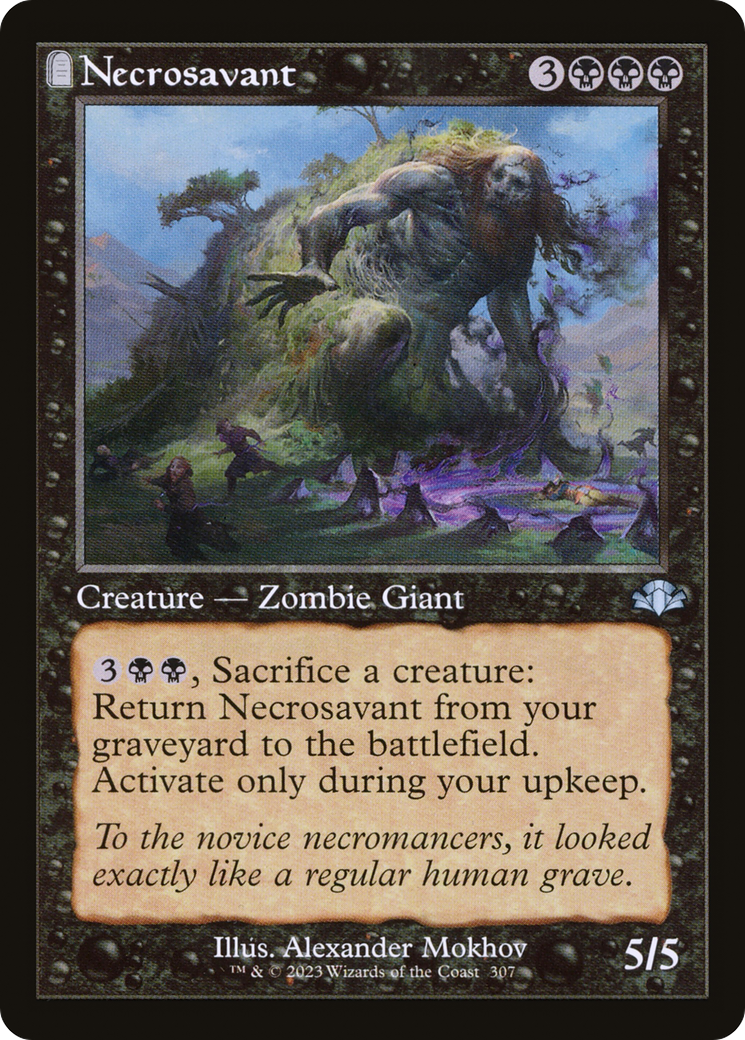 Necrosavant (DMR-307) - Dominaria Remastered: (tombstone) - Premium MTG Single from Wizards of the Coast - Just $0.08! Shop now at Game Crave Tournament Store