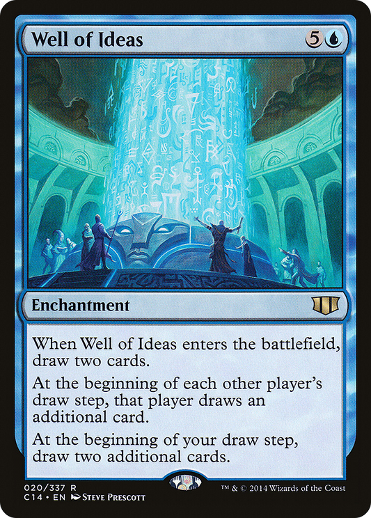 Well of Ideas (C14-020) - Commander 2014 - Premium MTG Single from Wizards of the Coast - Just $0.33! Shop now at Game Crave Tournament Store