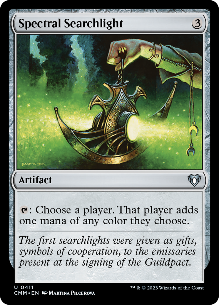 Spectral Searchlight (CMM-411) - Commander Masters Foil - Premium MTG Single from Wizards of the Coast - Just $0.08! Shop now at Game Crave Tournament Store