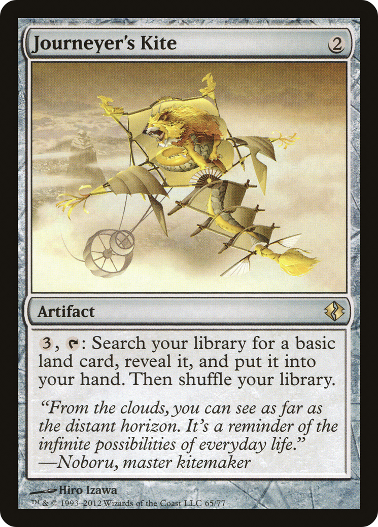 Journeyer's Kite (DDI-065) - Duel Decks: Venser vs. Koth - Premium MTG Single from Wizards of the Coast - Just $0.25! Shop now at Game Crave Tournament Store