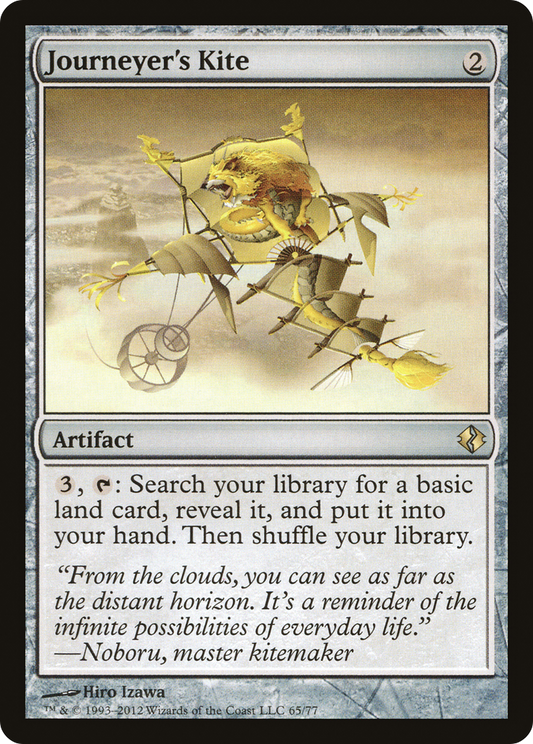Journeyer's Kite (DDI-065) - Duel Decks: Venser vs. Koth - Premium MTG Single from Wizards of the Coast - Just $0.25! Shop now at Game Crave Tournament Store
