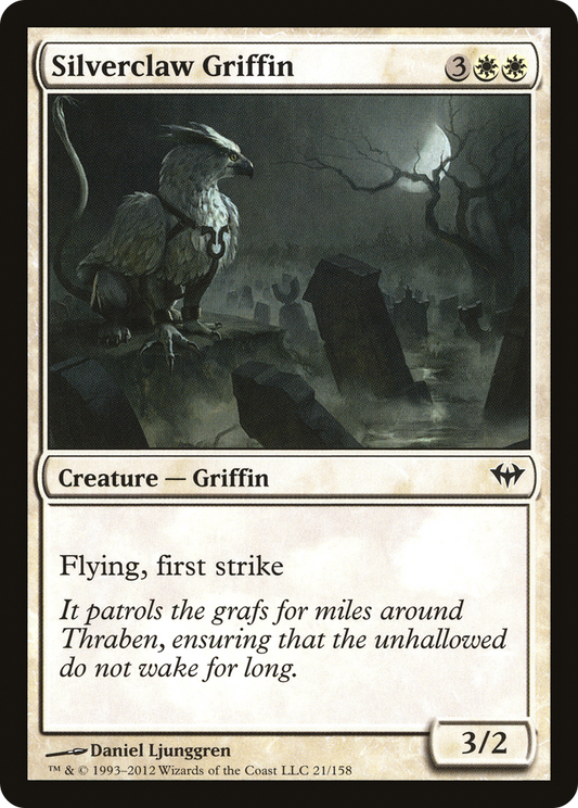 Silverclaw Griffin (DKA-021) - Dark Ascension - Premium MTG Single from Wizards of the Coast - Just $0.08! Shop now at Game Crave Tournament Store