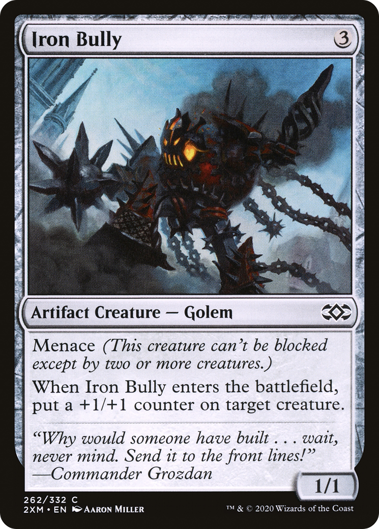 Iron Bully (2XM-262) - Double Masters - Premium MTG Single from Wizards of the Coast - Just $0.08! Shop now at Game Crave Tournament Store