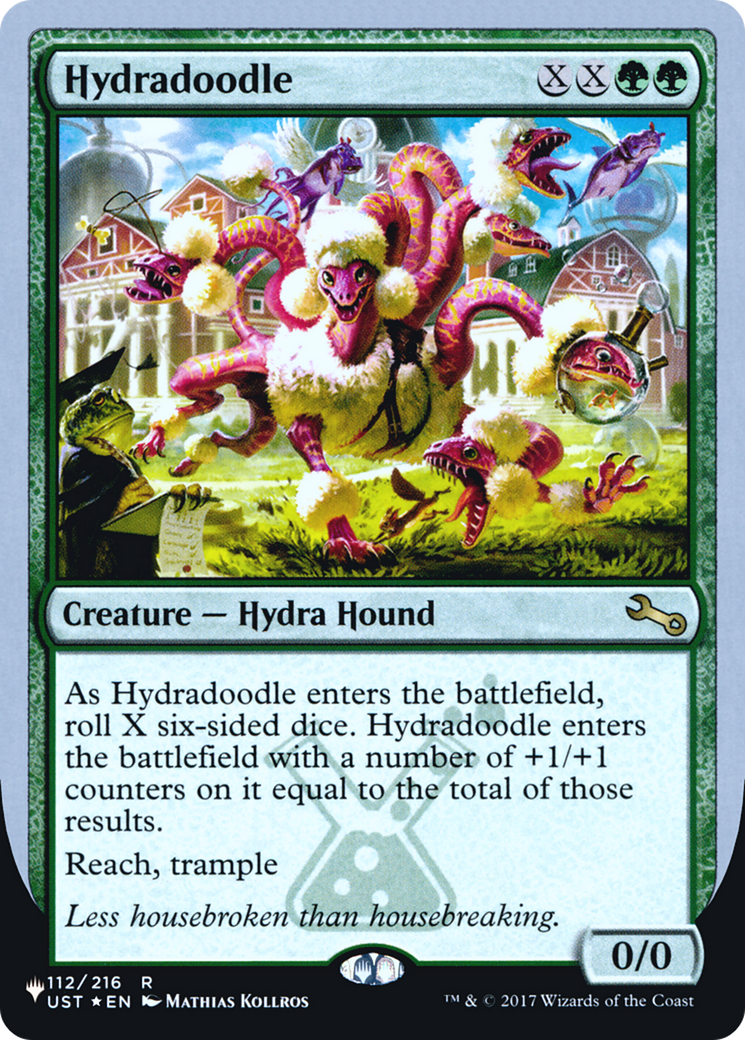 Hydradoodle (UPLIST-036) - The List (Unfinity Foil Edition) Foil - Premium MTG Single from Wizards of the Coast - Just $0.11! Shop now at Game Crave Tournament Store