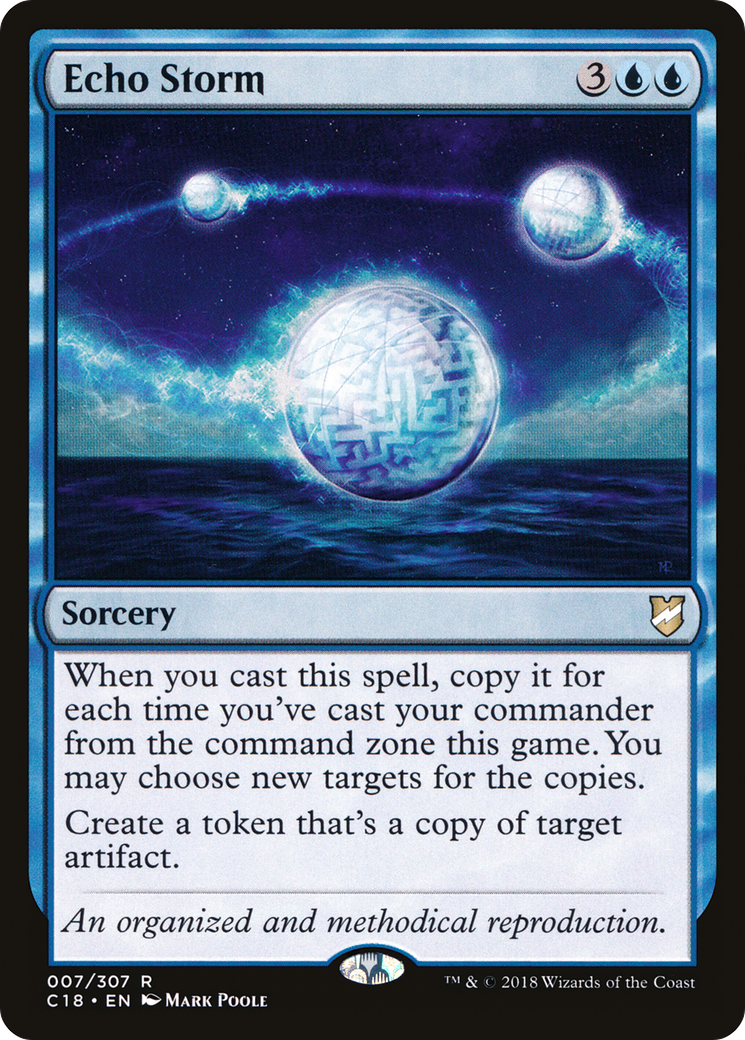 Echo Storm (C18-007) - Commander 2018 - Premium MTG Single from Wizards of the Coast - Just $0.27! Shop now at Game Crave Tournament Store