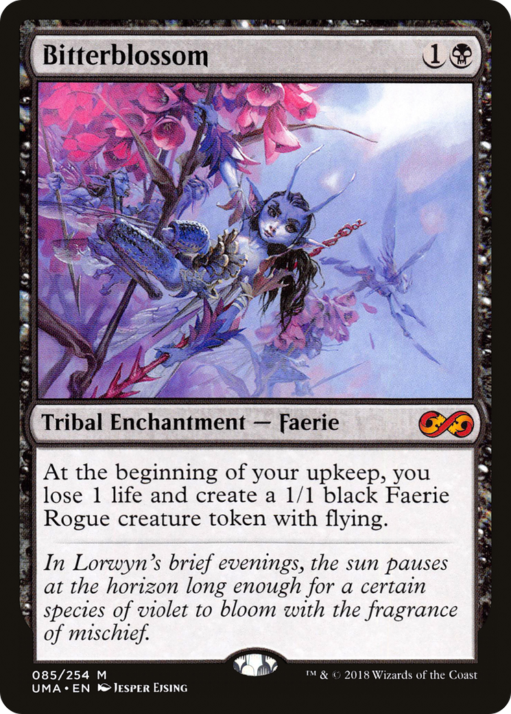 Bitterblossom (UMA-085) - Ultimate Masters Foil - Premium MTG Single from Wizards of the Coast - Just $15.02! Shop now at Game Crave Tournament Store