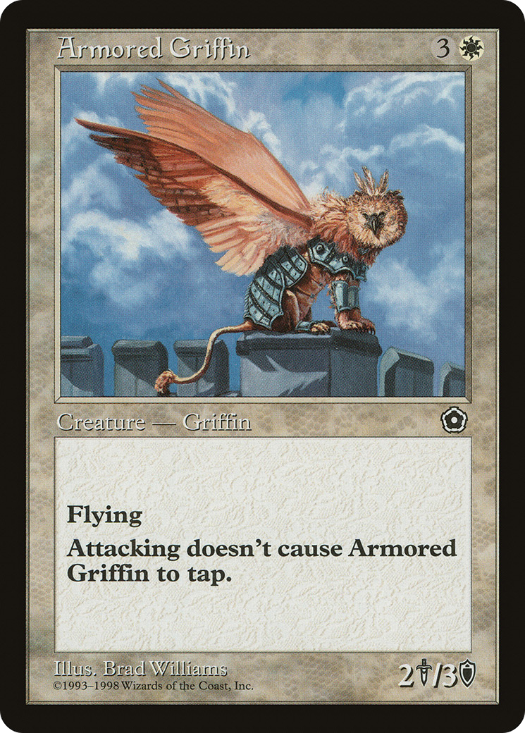 Armored Griffin (P02-013) - Portal Second Age - Premium MTG Single from Wizards of the Coast - Just $0.08! Shop now at Game Crave Tournament Store