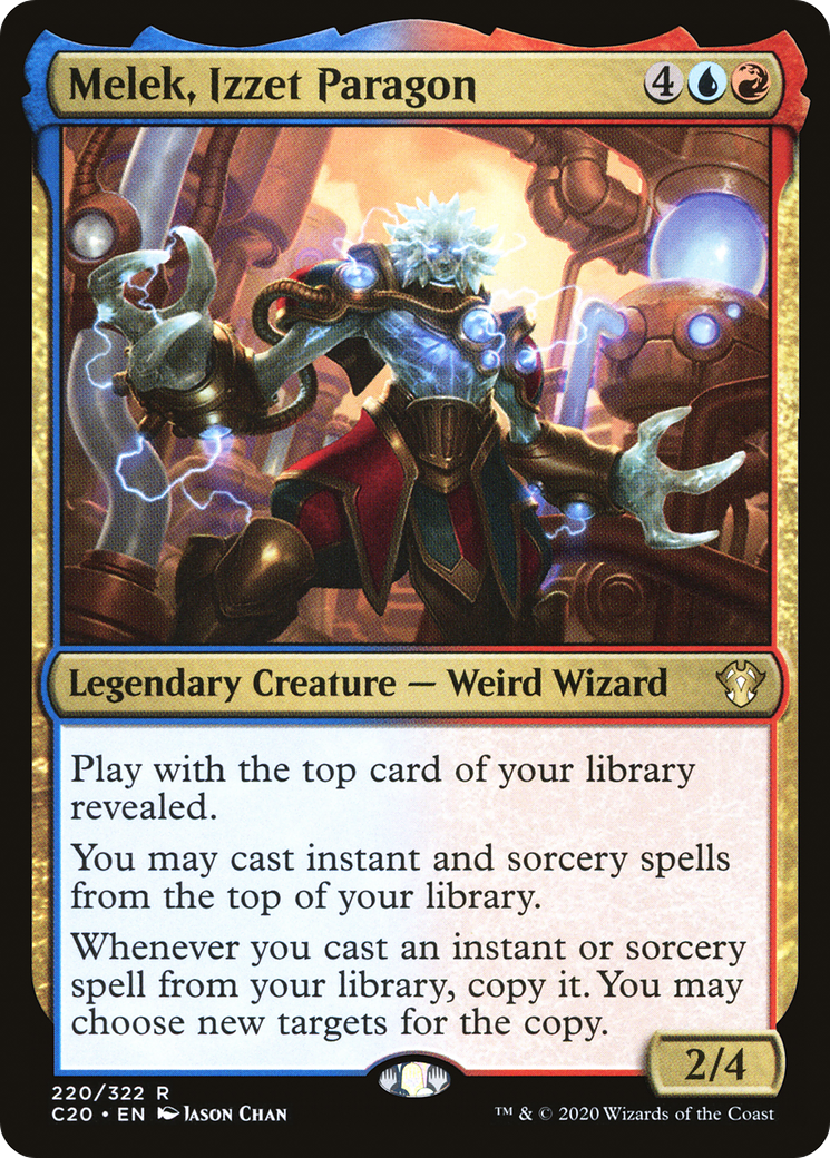 Melek, Izzet Paragon (C20-220) - Commander 2020 - Premium MTG Single from Wizards of the Coast - Just $0.08! Shop now at Game Crave Tournament Store