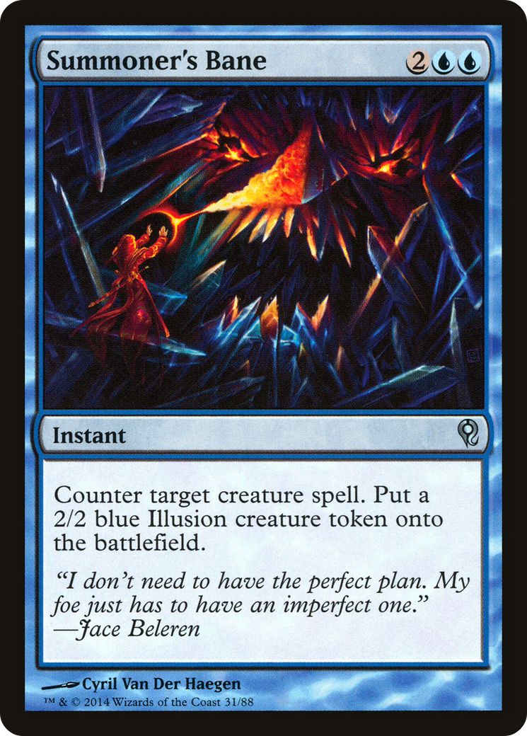 Summoner's Bane (DDM-031) - Duel Decks: Jace vs. Vraska - Premium MTG Single from Wizards of the Coast - Just $0.08! Shop now at Game Crave Tournament Store
