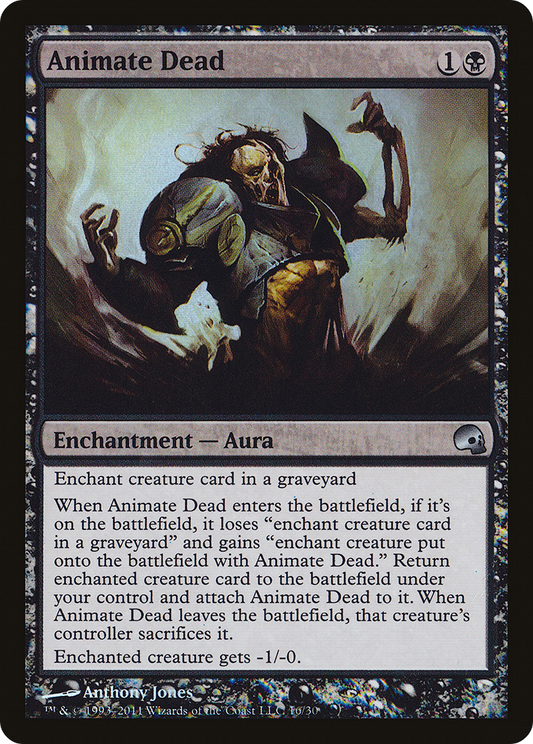 Animate Dead (PD3-016) - Premium Deck Series: Graveborn Foil - Premium MTG Single from Wizards of the Coast - Just $5.87! Shop now at Game Crave Tournament Store