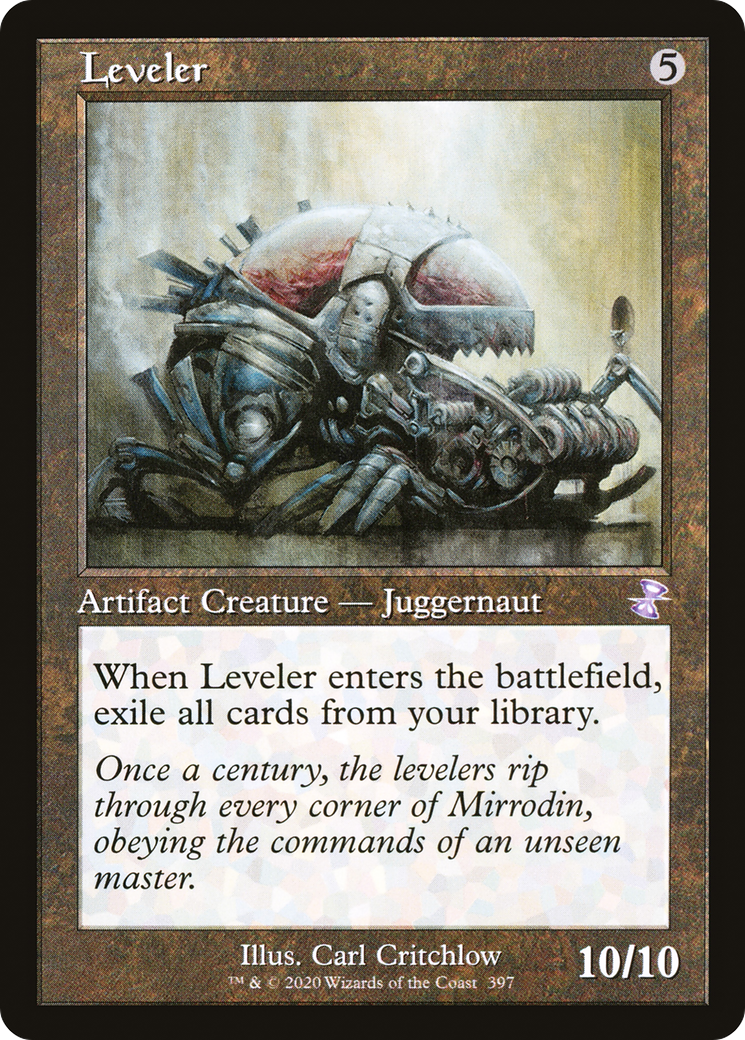 Leveler (TSR-397) - Time Spiral Remastered Foil - Premium MTG Single from Wizards of the Coast - Just $3.62! Shop now at Game Crave Tournament Store