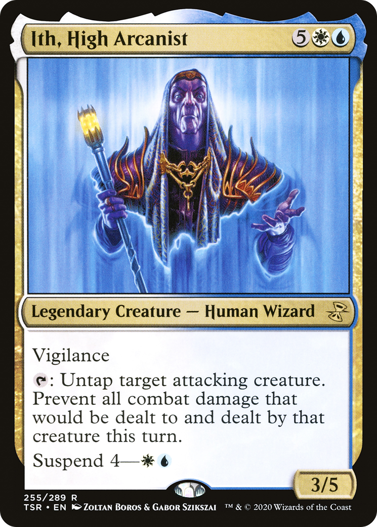 Ith, High Arcanist (TSR-255) - Time Spiral Remastered Foil - Premium MTG Single from Wizards of the Coast - Just $0.38! Shop now at Game Crave Tournament Store
