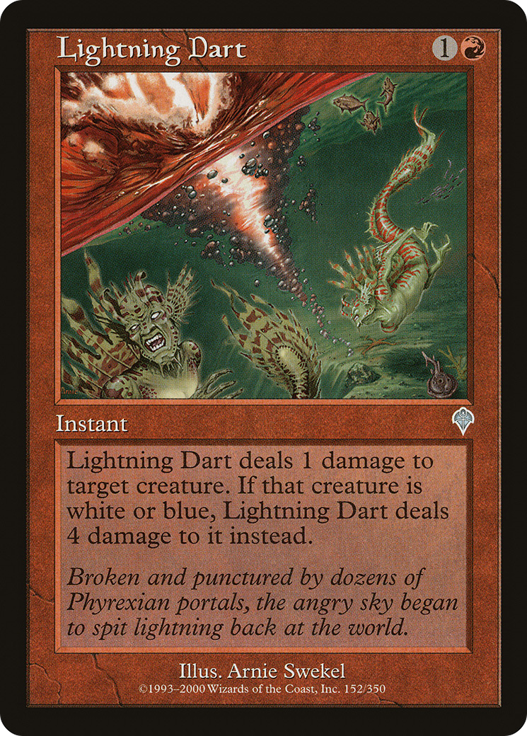 Lightning Dart (INV-152) - Invasion - Premium MTG Single from Wizards of the Coast - Just $0.08! Shop now at Game Crave Tournament Store