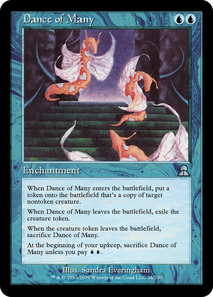Dance of Many (ME3-034) - Masters Edition III - Premium MTG Single from Wizards of the Coast - Just $0! Shop now at Game Crave Tournament Store