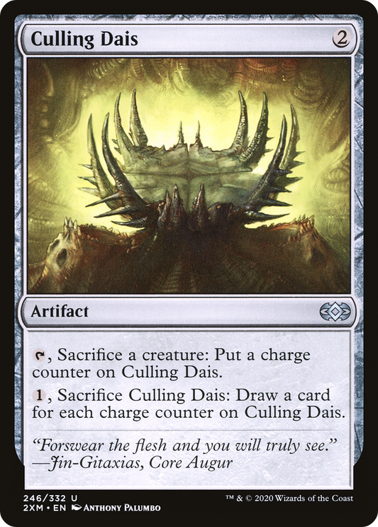 Culling Dais (2XM-246) - Double Masters - Premium MTG Single from Wizards of the Coast - Just $0.08! Shop now at Game Crave Tournament Store