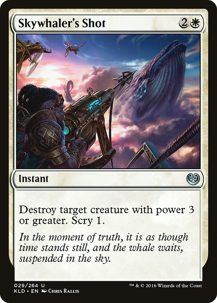 Skywhaler's Shot (KLD-029) - Kaladesh Foil - Premium MTG Single from Wizards of the Coast - Just $0.25! Shop now at Game Crave Tournament Store