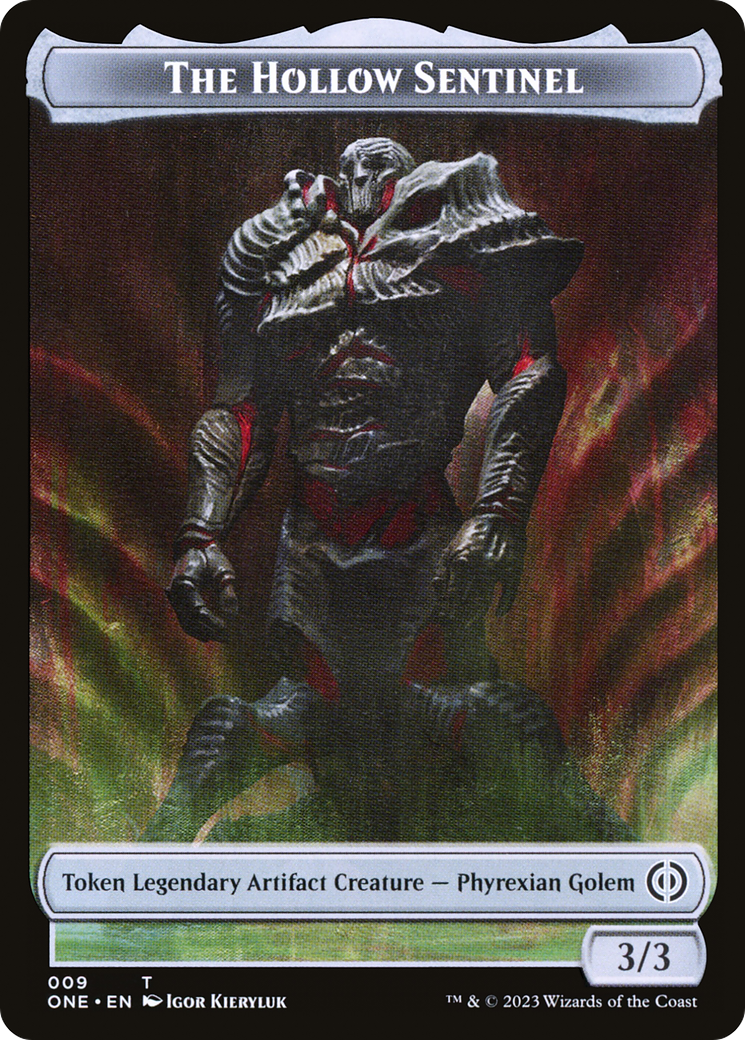 The Hollow Sentinel (TONE-009) - Phyrexia: All Will Be One Tokens Foil - Premium MTG Single from Wizards of the Coast - Just $0! Shop now at Game Crave Tournament Store